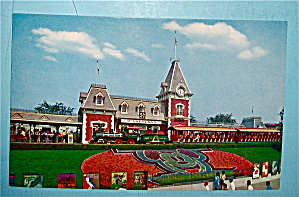 Entrance To Disneyland Postcard