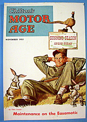 Motor Age Magazine Cover-november 1951-hook