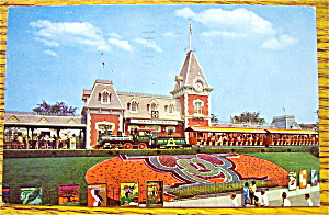 Entrance To Magic Kingdom Postcard