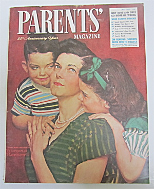 Parents' Magazine May 1951 Norman Rockwell Cover