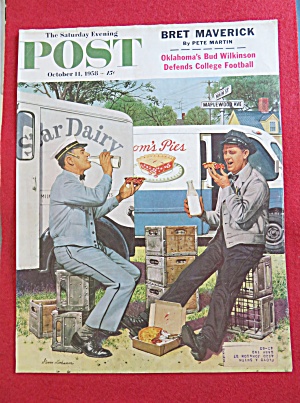 1958 Saturday Evening Post Cover (Only) Stevan Dohanos