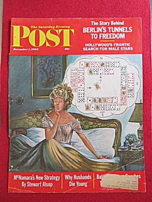 1962 Saturday Evening Post Cover (Only) By Alajalov