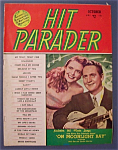 Hit Parader - Oct 1951 - Les Paul/mary Ford Cover
