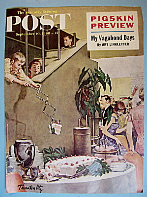 Saturday Evening Post Cover-t. Utz -september 10, 1960