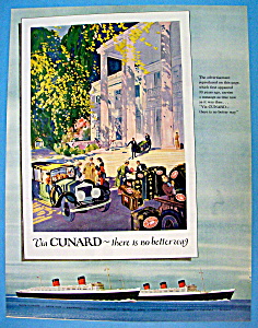 Vintage Ad: 1957 Cunard
