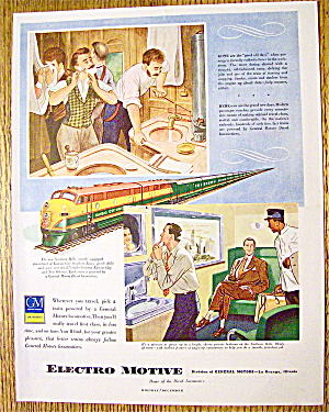 1949 Electro Motive With Southern Belle