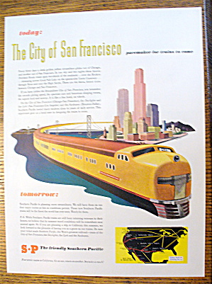 1946 Southern Pacific With San Francisco City