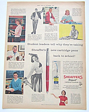 Vintage 1959 Sheaffer's Skripsert Fountain Pen