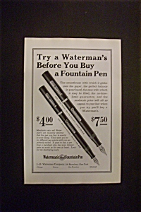 1926 Waterman's Fountain Pen