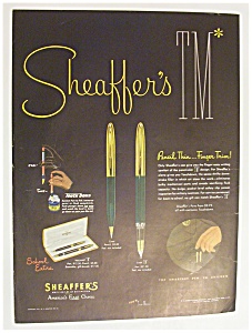 1951 Sheaffer's Pens