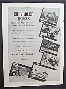 Vintage Ad: 1943 Chevrolet Trucks