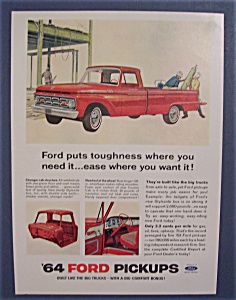 Vintage Ad: 1963 Ford Pick Ups