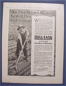 Vintage Ad: 1918 Pull - Easy Garden Cultivator