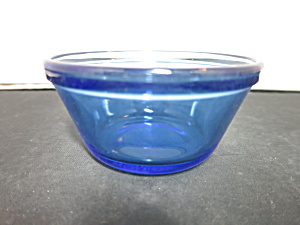 Vintage Cobalt Blue Custard Cup Dish 6oz