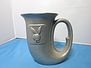 Carson Pewter Playboy Bunny Cup Mug Horn Shape Hard To Find
