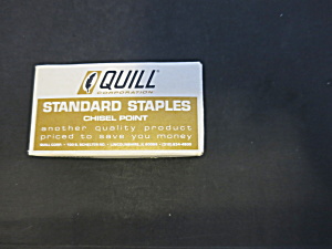 Quill Standard Staples Chisel Point Full Box Of 5000 Staples