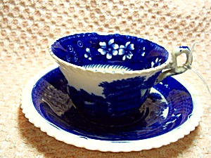Copeland Spodes Tower Cup And Saucer England