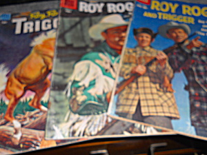 Roy Rogers And Trigger Comics Trio, 1950's