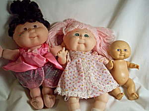 Cabbage Patch Doll Set Of Three