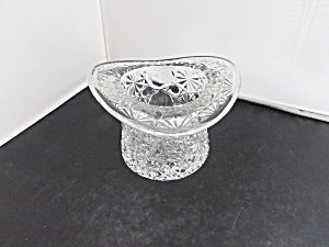 Fenton Daisy And Button Glass Top Hat