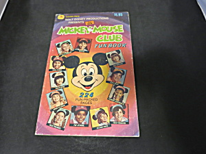 Mickey Mouse Club Fun Book 1977 Comic Book Colorful