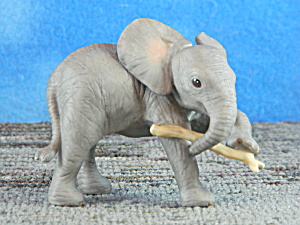Lenox Porcelain Baby Elephant Named Experimenting