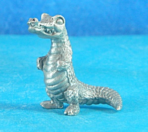 Alligator Rawcliffe Pewter Miniature