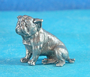 Bulldog Pewter Image Miniature