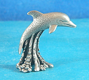 Dolphin Pewter Image Miniature