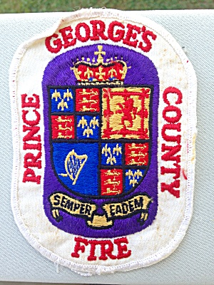 Prince Georges County Fire Patch