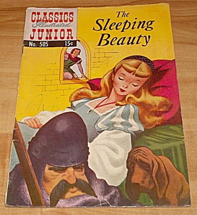 Classics Illustrated Junior: The Sleeping Beauty Comic Book No. 505