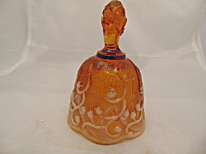 Fenton Cameo Opalescent Lily Of The Valley Bell Mint