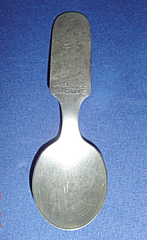 1930 Fairfield Disneyana Minnie Mouse Baby Spoon Silver Plate