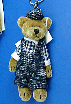 Miniature Plush Country Teddy Bear