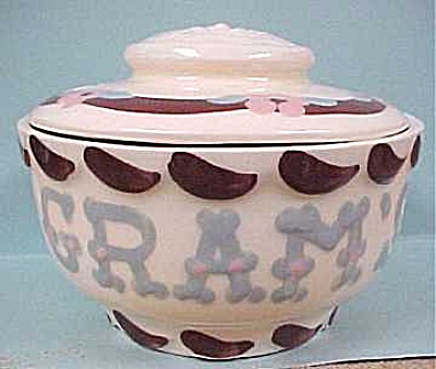 Cleminson's Gramdma Bowl With Lid