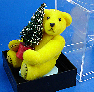 World Of Miniature Bears Plush Bear With Tree