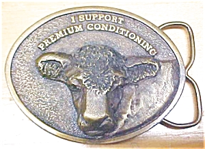 Siskiyou Bronze Cow Belt Buckle