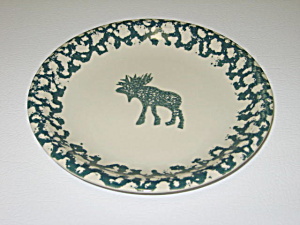 Tienshan Folkcraft Moose Country Dessert Plate