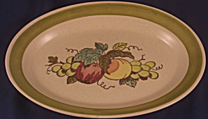 Metlox Poppytrail Provincial Fruit Medium Platter