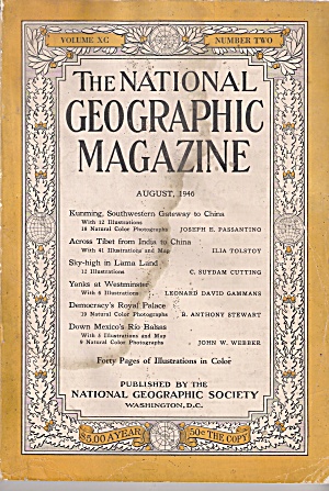 The National Geographic Magazine - August 1946