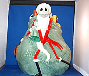 Santa Jack Nightmare Before Xmas Cookie Jar