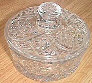Imperial Glass #474 Nearcut Covered Dish