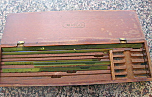 Antique Wrico Lettering Guide Box
