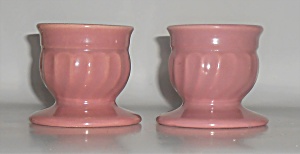 Metlox Pottery Poppy Trail Yorkshire #581 Pair Candle