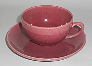 Metlox Pottery Poppy Trail Series 200 Dusty Rose Cup &