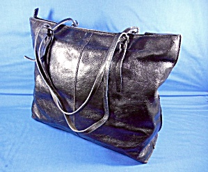 Hobo International Large Adela Black Bowler Bag