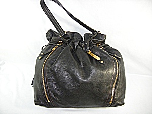 Bag Purse Cole Hahn Black Leather Dust Bag