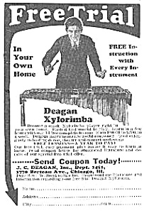 1927 Deagan Xylorimba Music Room Ad