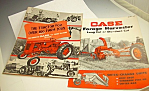 Lot Of 1953? Case Va Series Farm Tractor Catalogs