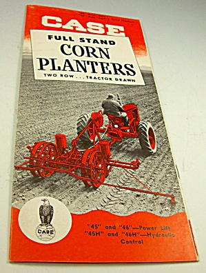 1950s Case Tractor Full Stand Corn Planters Brochure